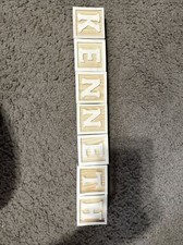 Wooden Block Letters