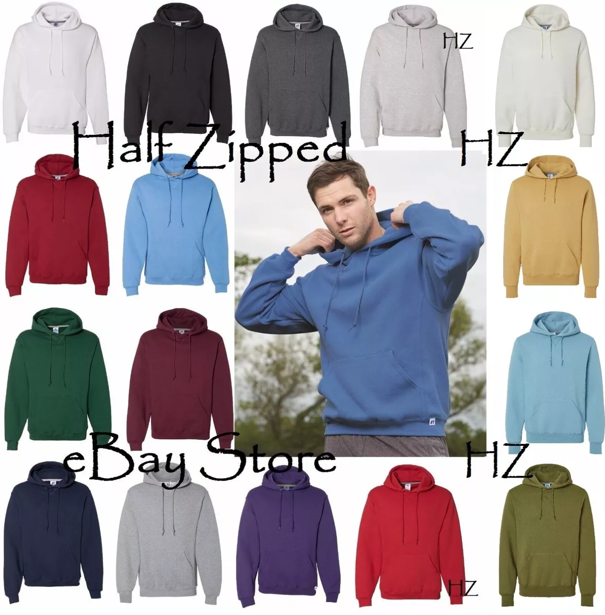 Russell dri top power hoodie