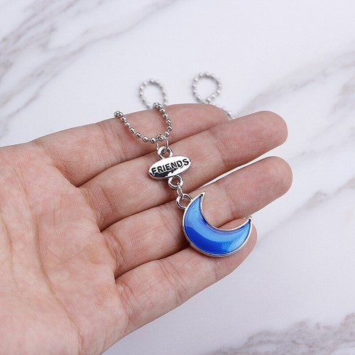 Juego de Collares Colgantes BEST FRIENDS 2/3/6/7 BFF Amistad Corazones Animales Alimentos - Imagen 60 de 87