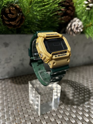 G-shock DW5600 Mod Custom Skmei Watch Khaki / Green & Travel Case - Picture 10 of 12