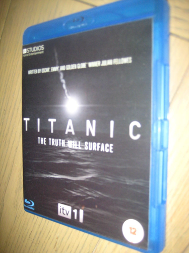 TITANIC ITV BLU RAY TV SERIES TOBY JONES CELIA IMRIE MINT DISC FREE P&P