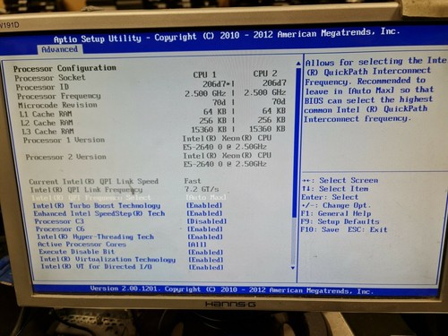 Intel S2600CP Server Board LGA2011 DDR3 E99552-510 Xeon E5-2640 @ 2.5GHz CPU - Picture 3 of 11