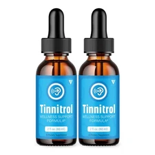 (2 Pack) Tinnitrol Tinnitus Drops, Tinnitrol Advanced Support (4oz)