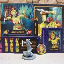CMON Kickstarter Exclusive Masters of the Universe Clash for Eternia Lady Slithe