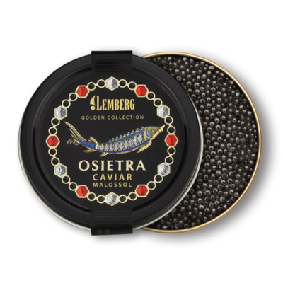 Lemberg Stör KAVIAR Schwarze malossol 100g MHD: 31.01.2026