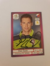 SIGNED EURO 2012 PANNINI STICKER-PETR CECH-CHELSEA