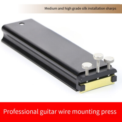 Guitar Fret Installation Tool Set Fingerboard Fret Wire Replacement Press Tool