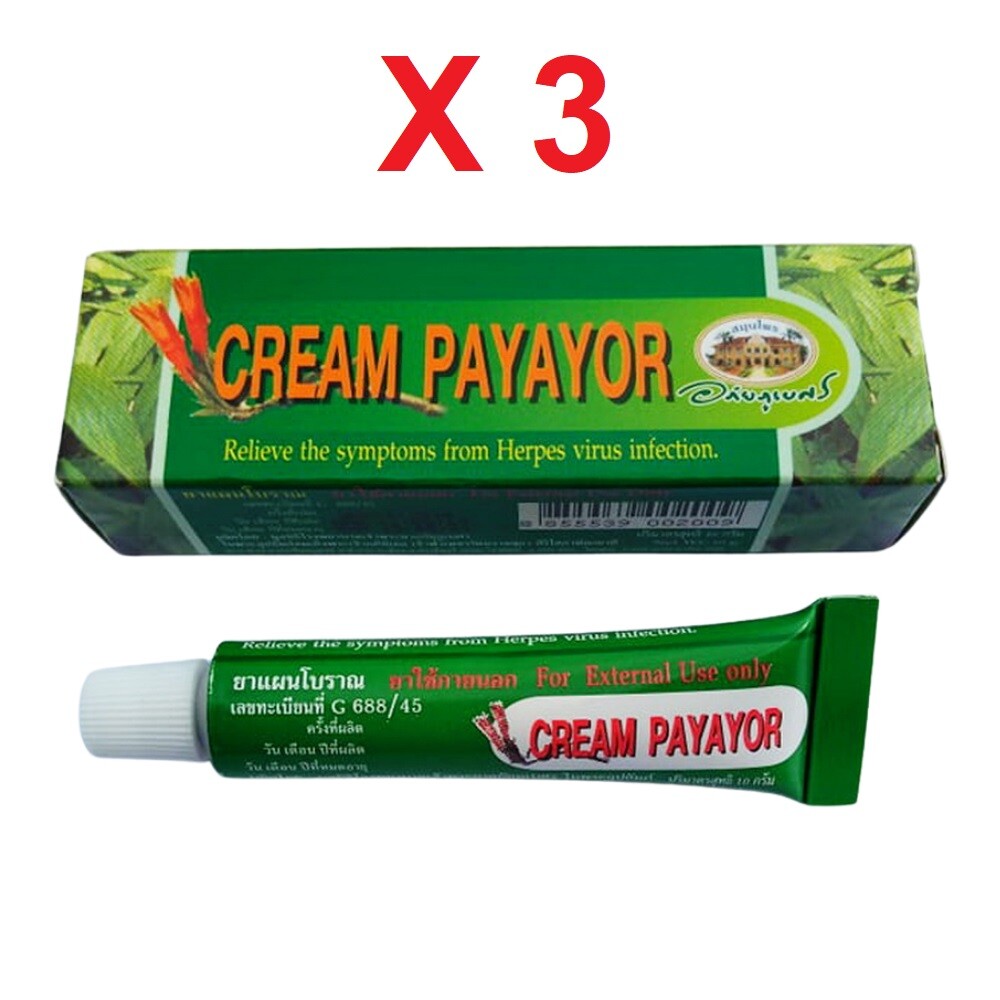 2+X+PAYAYOR+Cream+10g+Natural+Effective+Treatment+for+Herpes+Virus+Cold ...