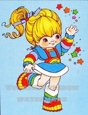 Rainbow Brite vinyl sticker decal 4 inch indoor/outdoor UV  Waterproof 80s