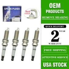 ✅4X 90919-01253 SC20HR11 3444 Real Iridium Spark Plugs For Toyota Prius Lexus US