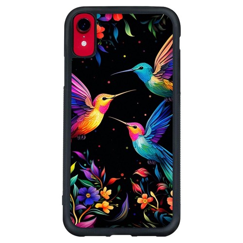 For Samsung A15 A16 S23 S24 S25 Ultra FE jungle flowers hummingbird Funny Covers - 第 3/25 張圖片