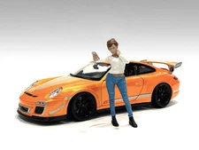 "CAR MEET 1" FIGURINE I FOR 1/18 SCALE MODELS BY AMERICAN DIORAMA 76277