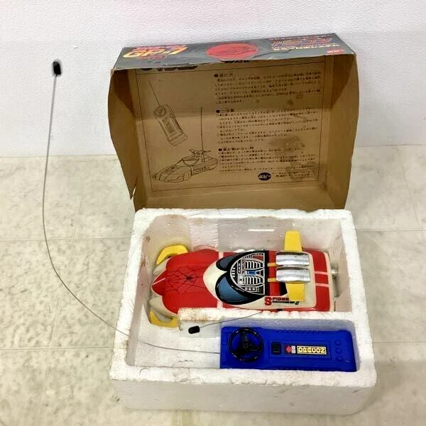 SPIDER-MAN Toei Spider Machine GP-7 POPY carro controle remoto controle D lixo - Imagem 2 de 4