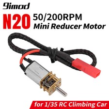 N20 Mini Reduzier Motor Langsames Metallgetriebe für 1/35 Orlandoo Hunter RC Car