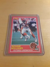 1989 Score #146 REGGIE WILLIAMS Cincinnati Bengals Football Card, OLB, LB (NM)
