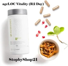 Nu Skin NuSkin Pharmanex ageLOC Vitality (R2 Day) 180 Capsules Exp 12/2026
