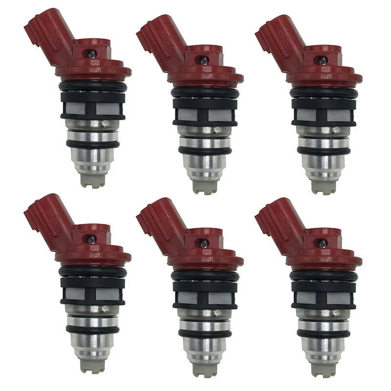 Set 6 HIGH FLOW 750cc Racing Fuel Injectors fits 1990 -1994 NISSAN 300ZX 3.0 V6 - Изображение 2 из 4