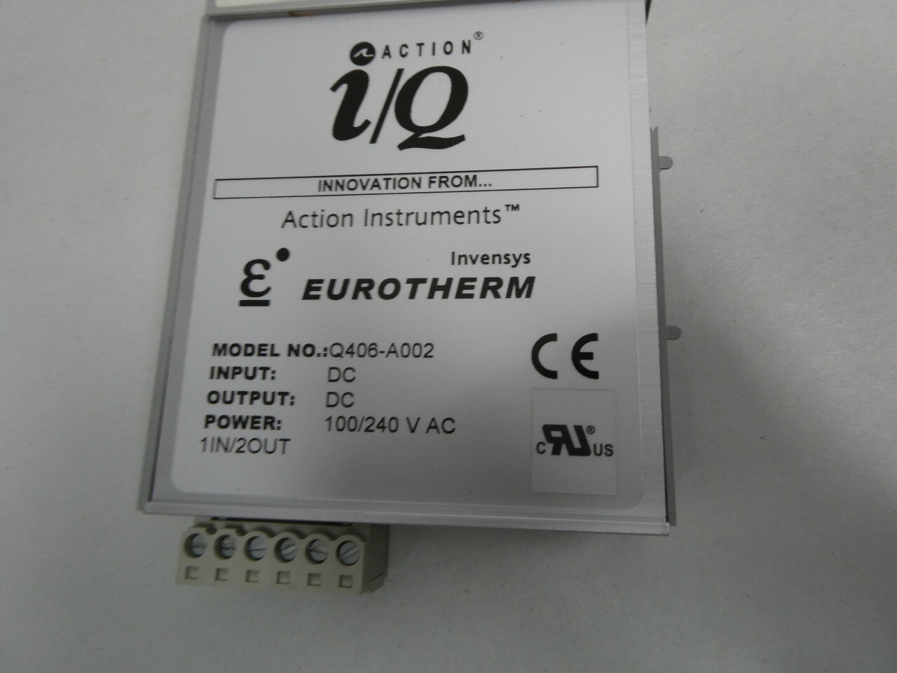 Action Instruments Q406A002 Eurotherm Dc Input Module eBay