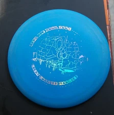 2 Lightly Used Innova Club Golf Discs white 175gms & blue 174