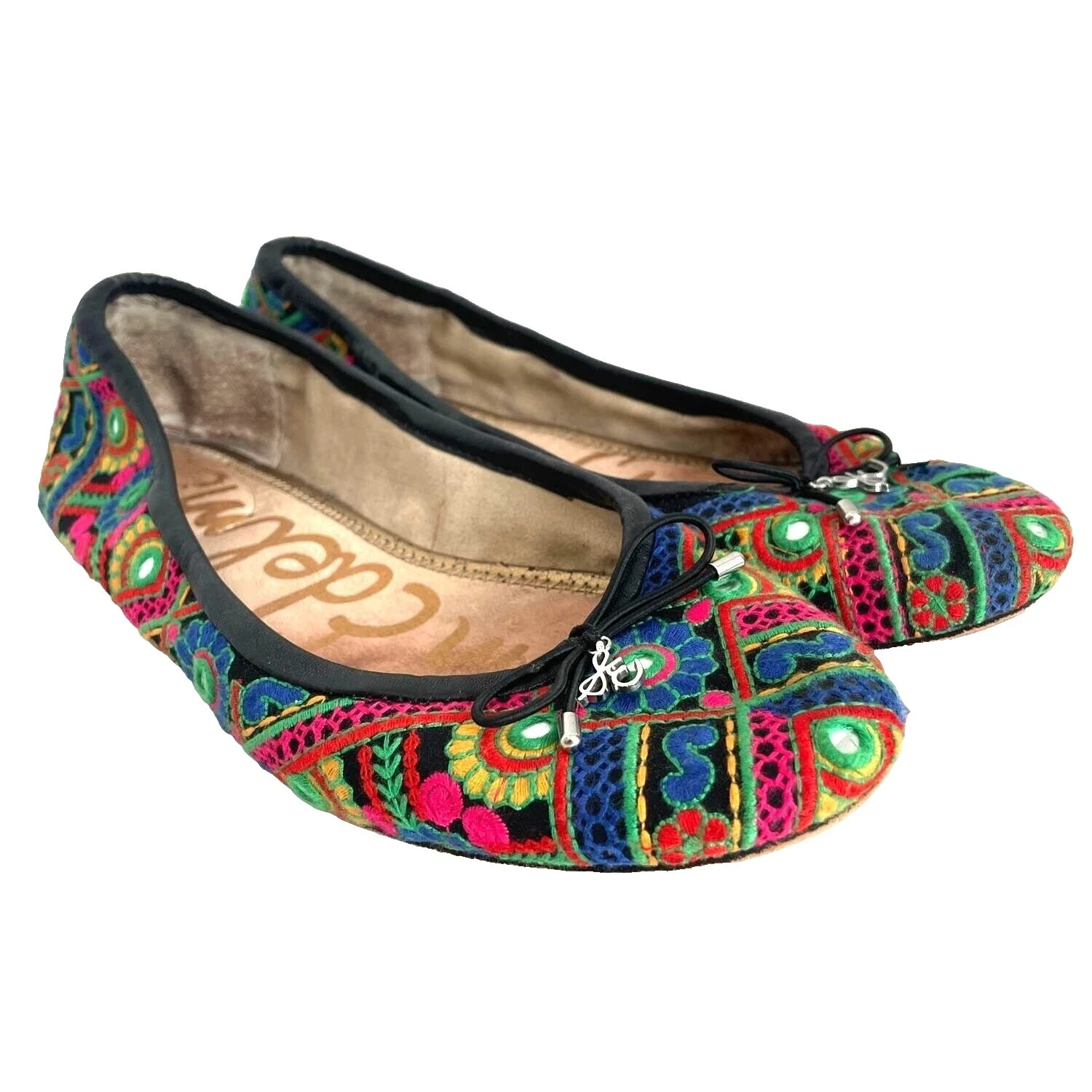 Tacón bajo multicolor Sam Edelman para Mujeres