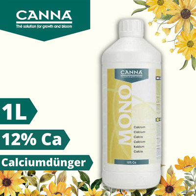 Düngemittel Canna MONO Kalziumkalk CA 12% 1L Flüssiges Calcium für Growbox