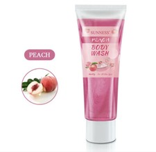 Peach Shower Gel Body Wash Summer Scent Sunnes Moisturize Hydrating Wash 1.8oz