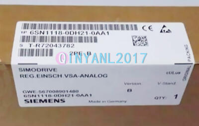 ONE SIEMENS SERVO AXIS CARD 6SN1118-0DH21-0AA1 6SN1 118-0DH21-0AA1 NEW