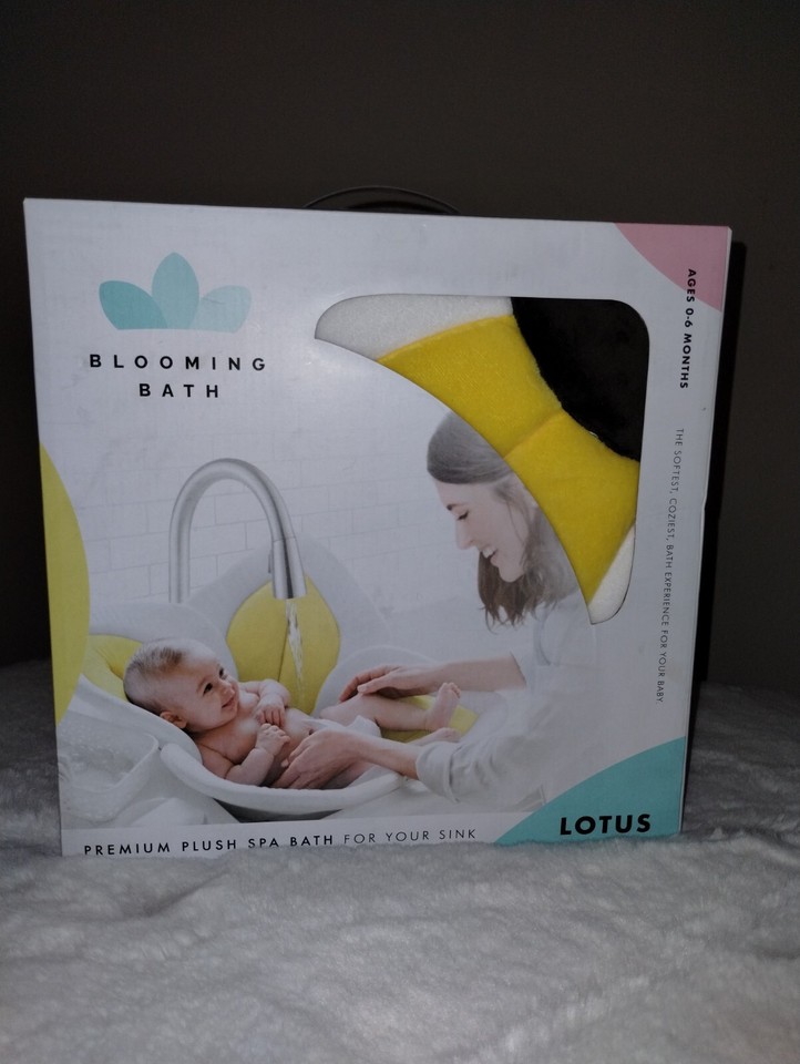 Blooming Bath Lotus Baby Bath Mat Flower Bath For Washing Baby In Sink