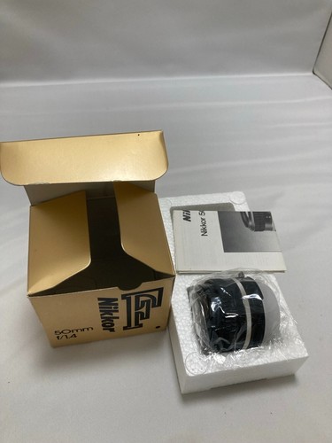 【No US Duty Mint Boxed】Nikon AIS NIKKOR 50mm f/1.4 AiS MF Lens from Japan-#5126 - Picture 3 of 13