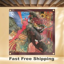SANTANA ABRAXAS 4'X4' BANNER ALBUM COVER ART FABRIC POSTER FLAG TAPESTRY