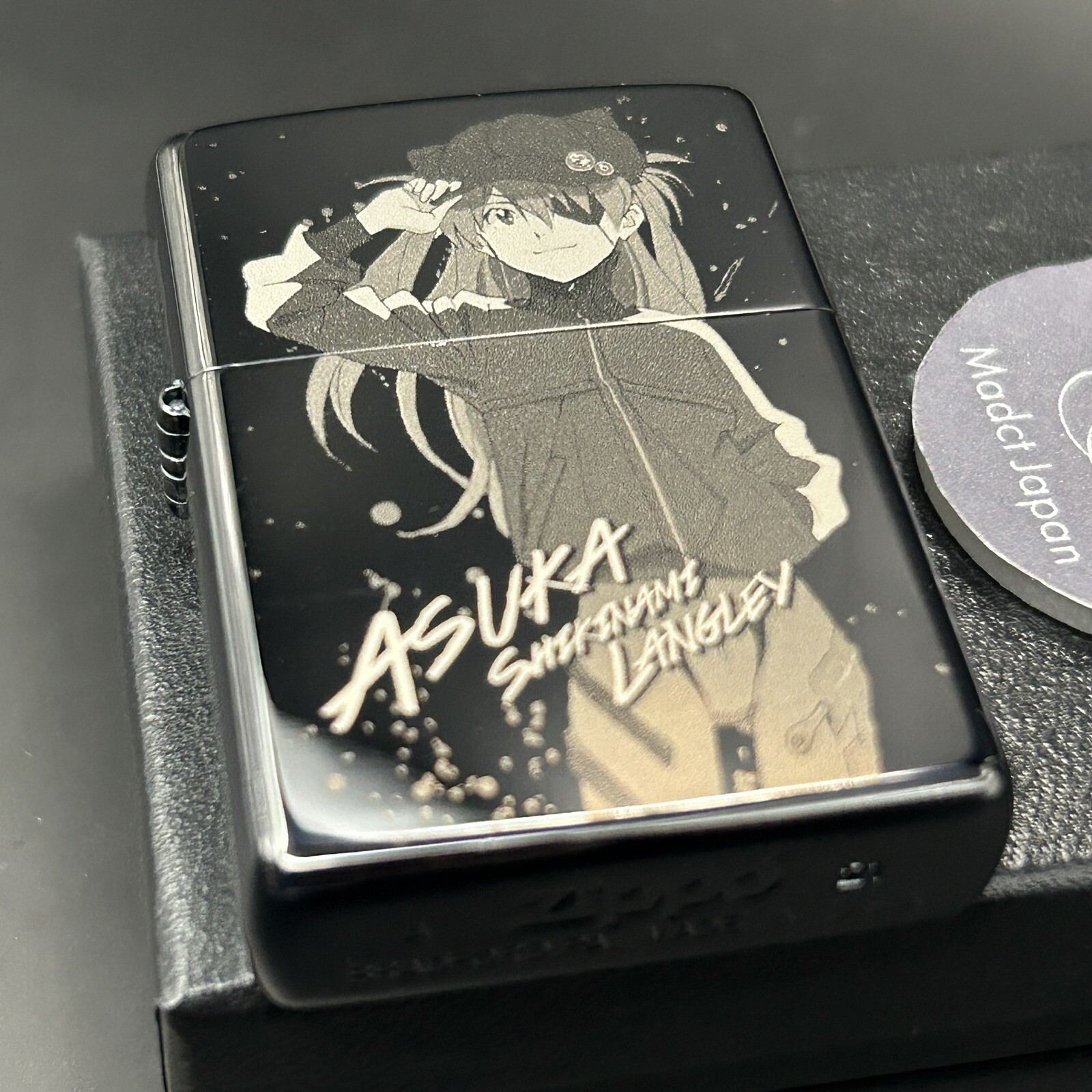 Evangelion Asuka Kai Unit 2 Black Regular Case Japan Anime