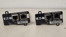 Lot of 2 - EATON NETWORK CARD-MS 710-00255-01P  710-00255-03P Used