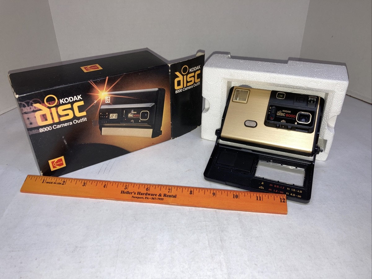 Rare 1980s Kodak disc 8000 Disc Film Camera | eBay