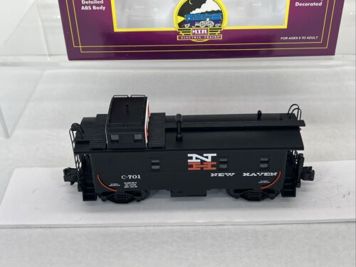 MTH Premier 20-90020F New Haven Black Steel Caboose #C-701 O Gauge New NH - Picture 10 of 17