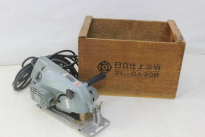 HITACHI Chisel Mortiser Finishing groove cutting AC100V GA-20B (4