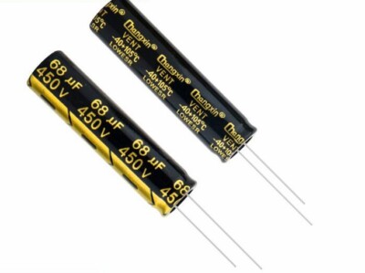 5pcs Radial 450V 68UF 13x50mm high frequency LOW ESR electrolytic capacitor