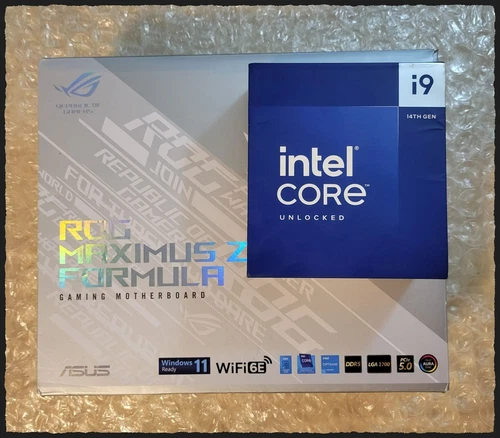 ASUS ROG MAXIMUS Z690 Formula (Bios 4301) Motherboard +  Intel i9-14900K CPU