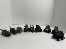 Pull Back Dinosaur Cars Lot
