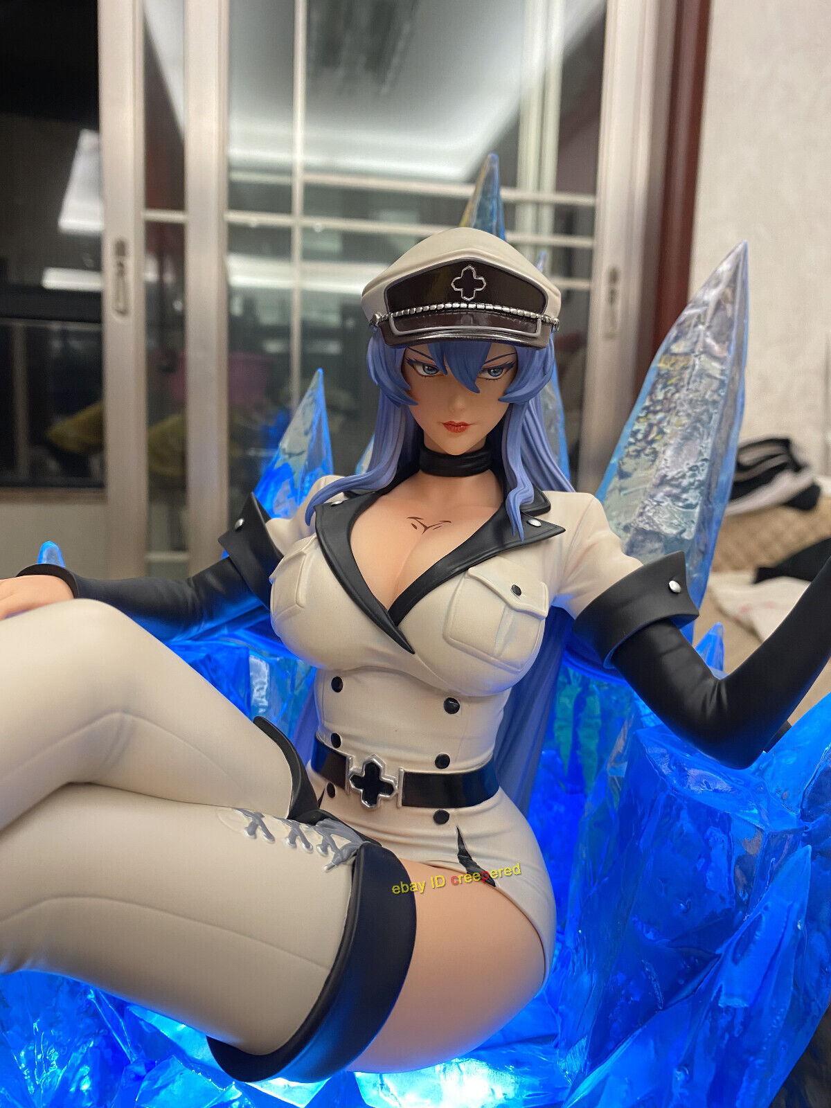 Esdeath Akame ga KILL 1/4 Resin Statue Figure Cast off GREEN LEAF STUDIO