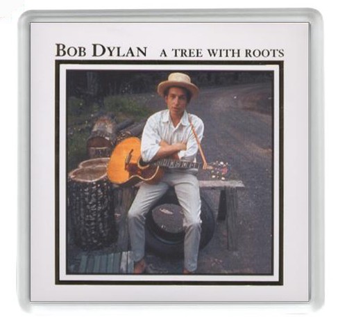 Bob Dylan Set Of 4 Classic Album Cover Reproduction , Acrylic Coaster 100x100mm - Picture 4 of 4