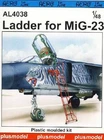 Plus Model AL4038 MiG-23 Ladder for 1:48 Model Kit DVIDENE Jet Aircraft NEW