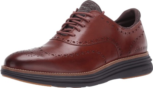 Cole Haan Men's ORIGINALGRAND Ultra Wing OX Oxford, Woodbury/Java, 7.5