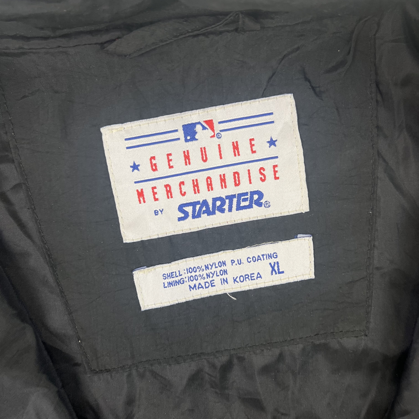 Vintage Starter Pittsburgh Pirates MLB Track Jacket Black Yellow XL image 4