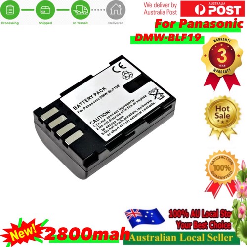 Joiry 2X DMW-BLF19 DMW-BLF19E Batteria di ricambio per Panasonic Lumix DMC- GH3, DMC-GH3GK, DMC-GH3H, DMC-GH3HGK, DMC-GH3K, DMC-GH4H, DMC-GH4 fotocamera