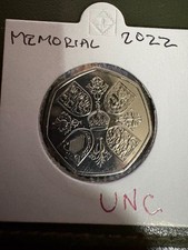 2022 Queen Elizabeth II memorial 50p - Uncirculated from bag - Available on eBay