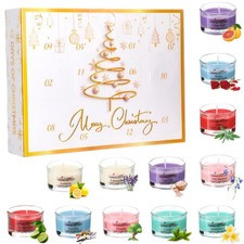 12 Days Christmas Advent Calendar 2025 Scented Candles Gift for Women Adult C...