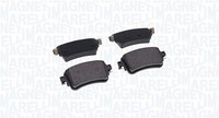 Magneti Marelli Bremsbelagsatz, Scheibenbremse Hinterachse U.A. FüR CitroËN