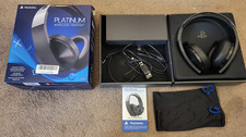 Sony PlayStation 4 Platinum 7.1 Wireless Headset Black PS4