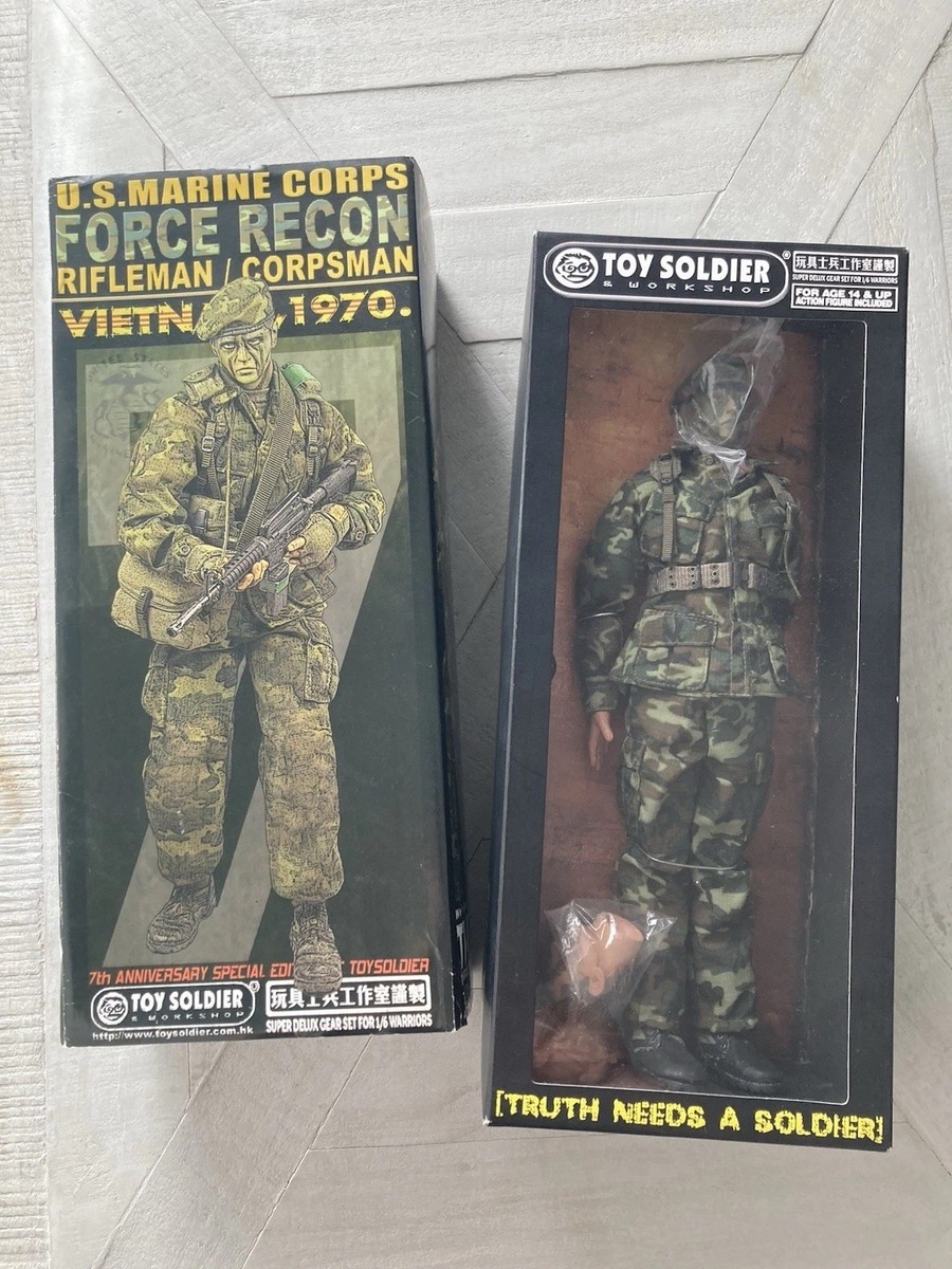 1/6 Toy Soldier Workshop VietNAM 1970 USMC FORCE RECON Rifleman