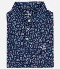 NEW Rhoback the Boston Men'S Short Sleeve Performance Polo